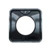 Range Kleen P400 Black Porcelain Square Style I Gas Drip Pan 7.75 Inches