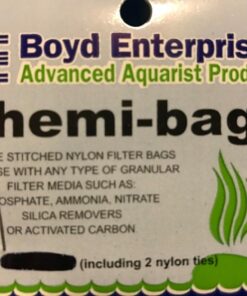 Boyd Enterprises ABE16720 2-Pack Chemi-Bags with Ties for Aquarium 16 61GJnaMgs5L