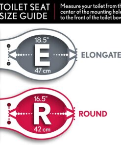 Bemis 13EC 006 Toilet Seat, 1 Pack Round, Bone 12 61GLBmmQrhL