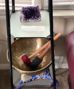 10" Large Master Healing Hand hammered Tibetan Singing Bowl ~ Great for Meditation, Yoga, Sound Bath, Mindfulness, Relaxation ~ Cushion, Wooden Mallet & Drumstick Included 26 61GMClc88L