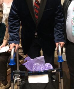 Drive Medical 10226-1 Trigger Release Folding Walker, Brushed Steel 29 61GMEIrqfBL