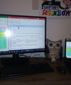 Dell SE2722HX Monitor - 27 inch FHD (1920 x 1080) 16:9 Ratio with Comfortview (TUV-Certified), 75Hz Refresh Rate, 16.7 Million Colors, Anti-Glare Screen with 3H Hardness - Black 27 Inches 29 61GMd2ia4iL