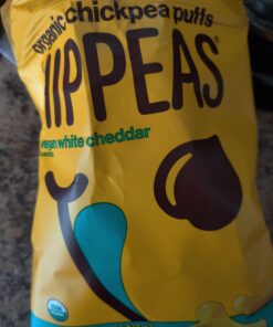 HIPPEAS Organic Chickpea Puffs + Vegan White Cheddar | Vegan, Gluten-Free, Crunchy, Protein Snacks, 1.5 Ounce, 12 Count 1.5 Ounce (Pack of 12) 16 61GNQaZU2aL