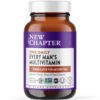New Chapter Men's Multivitamin for Immune, Stress, Heart + Energy Support with Fermented Nutrients - Every Man's One Daily, Made with Organic Vegetables & Herbs, Non-GMO, Gluten Free - 96 ct 96 Count (Pack of 1) 46 61GO eKn27L 3