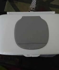 OXO Tot On-The-Go Wipes Dispenser with Diaper Pouch, Gray 43 61GOG7QJZzL