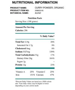 Starwest Botanicals Organic Curry Powder Spice Blend, 1 Pound Bulk Bag 5 61GOQUDMijL