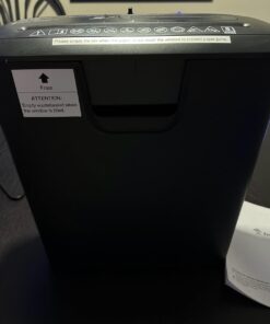 Bonsaii Paper Shredder for Home Use, 8-Sheet StripCut Home Office Shredder, CD/Credit Card Shredder Machine with Overheat Protection, 3.4 Gallons Wastebasket 8 Sheet (New) 47 61GP7TeWXKL