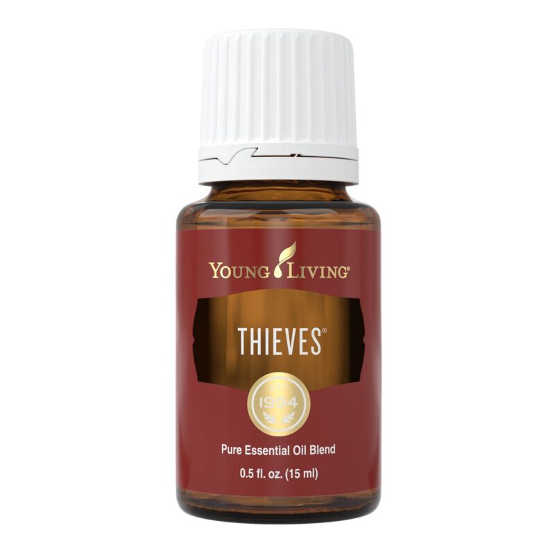 Catalog 5 Thieves Essential Oil by Young Living - 15ml - A powerful combination of Clove, Lemon, Cinnamon Bark, Eucalyptus Radiata, and Rosemary essential oils - A Refreshing Breathing Experience