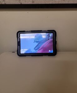 HXCASEAC Shockproof Case for Samsung Galaxy Tab A7 Lite with Screen Protector / 360 Rotating Hand Strap/Built-in Stand/Protective Carrying Case for Tab A7 lite 8.7 Case SM-T220 T225 T227, Black Black/Black 8.7 inch-Tab A7 lite 40 61GRjQLcX6L