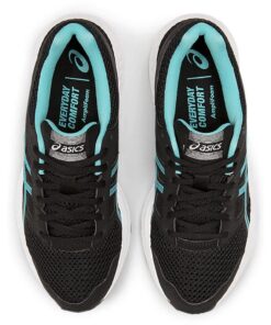 ASICS Women's Gel-Contend 5 Running Shoes 10 Women/10 Men Black/Ice Mint 14 61GSXsr6CaL 1