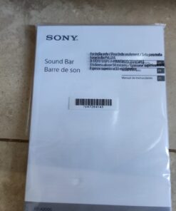 Sony HT-A3000 3.1ch Dolby Atmos Soundbar Surround Sound Home Theater with DTS:X and 360 Spatial Sound Mapping, works with Google Assistant Sound bar only 62 61GTE5E6oTL