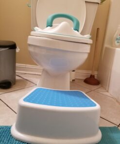 Kids Best Friend Boys Blue Step Stool, Take It Along in Bedroom, Kitchen, Bathroom and Living Room. Great For potty Training! 17 61GUa01KX8L
