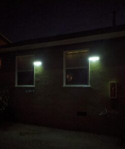 Lemontec Solar Lights, 62 LED Wall Solar Light Outdoor Security Lighting Nightlight with Motion Sensor Detector for Garden Back Door Step Stair Fence Deck Yard Driveway, 2 Pack 52 61GUso0ZB6L