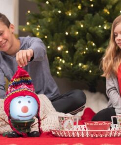 ANIMAT3D Mr. Chill Talking Animated Snowman with Built in Projector & Speaker Plug'n Play 12 61GVUNtXbjL