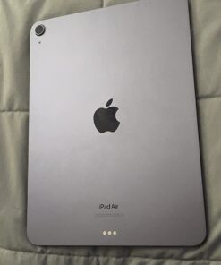 Apple iPad Air (5th Generation): with M1 chip, 10.9-inch Liquid Retina Display, 64GB, Wi-Fi 6, 12MP front/12MP Back Camera, Touch ID, All-Day Battery Life – Purple WiFi Without AppleCare+ 42 61GXEmudcL