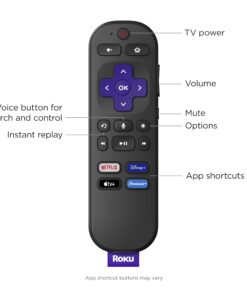 Roku Express 4K+ | Roku Streaming Device 4K/HDR, Roku Voice Remote, Free & Live TV 31 61GZg5iEGML