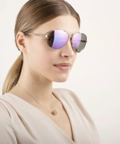 Michael Kors Women's Chelsea Aviator Chelsea Rose Gold 58 Millimeters 20 61GcSR3iTdL