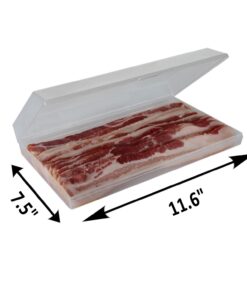 Alternative view of Home-X Bacon Saver, Plastic Bacon Container/Kitchen Meat Saver Storage Container