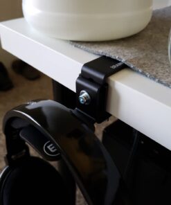 BRAINWAVZ Hengja - The Desk Headphone Stand Hanger Mount, All Metal, Rotatable Mount, PC & Gaming Headset Holder 77 61GdswRDVOL