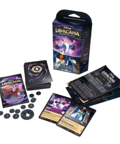 Ravensburger Disney Lorcana: Rise of The Floodborn TCG Starter Deck Amethyst & Steel for Ages 8 and Up 3 61GeItLAVxL