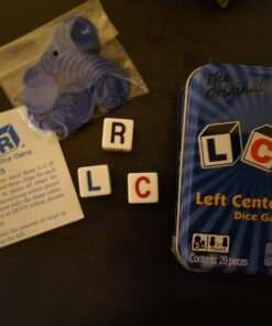 LCR® Left Center Right™ Dice Game - Blue Tin 18 61GeRCf2VgL