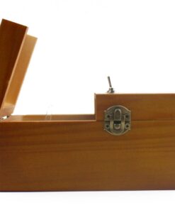 Willcomes Wooden Turns Itself Off Useless Box Leave Me Alone Box Perpetual Machine for Geek Gifts or Desk Toys Brown(logo) 11 61GfnWEPqiL