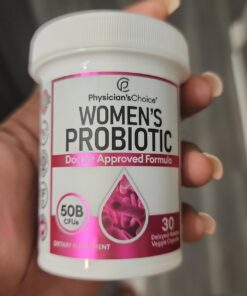 Physician's Choice Probiotics for Women - PH Balance, Digestive, UT, & Feminine Health - 50 Billion CFU - 6 Unique Strains for Women - Organic Prebiotics, Cranberry Extract+ - Women Probiotic - 30 CT 30 Count (Pack of 1) 34 61Gfp1dslJL 3