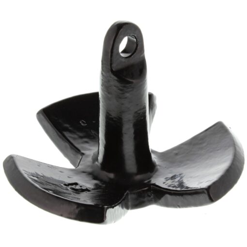 SeaSenseSeaSense Painted Navy Anchor (5 Lb) 20lb Black Vinyl Coating