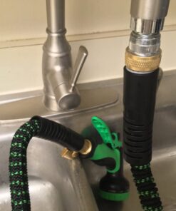 DANCO Multi-Thread Garden Hose Adapter for Male to Male and Female to Male, Chrome, 1-Pack (10513) 30 61Ggc011vqL