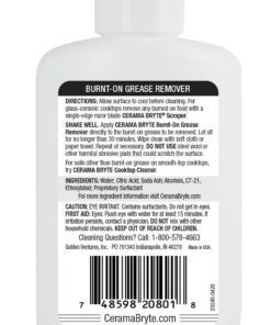 Alternative view of Cerama Bryte Burnt on Grease Remover, 2 Ounce Bottle (20812)