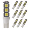 GRV T10 921 194 13-5050 SMD Wedge LED Bulb Lamp Super Bright Cool White DC 12V Pack of 10 10 Pcs 28 61GiElJaR8L