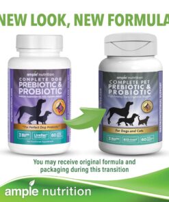 Alternative view of Ample Nutrition Complete Pet Prebiotic + Probiotic for Dogs & Cats, 60ct Pork Flavored Pearls