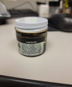 Legend's Creek Farm, Herbal Salve, 20% Ichthammol Drawing Salve, Impurities, Stings, & Splinters, Handmade in USA, 1 Oz Jar (Ichthammol Pine Tar S.) Ichthammol Pine Tar 1 Ounce (Pack of 1) 29 61Gjou3F1aL