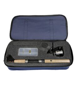 Okuma Voyager Spinning Freshwater Travel Kit, VS-605-20, Blue Fishing Rod Reel Combo 29 61GkAkjl L