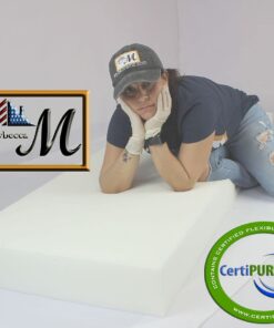 4" x 24" x 24" High Density Upholstery Foam Cushion (Seat Replacement, Upholstery Sheet, Foam Padding) 16 61GkXM01cfS 1