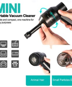 KeepTpeeK Keyboard Vacuum Portable USB Rechargeable Mini Electric for TV Satellite Boxes,Kitchen Stove, Bread Crumbs,Scraps Laptop,Computer,Dusk Piano,Car 12 61GkmZI7vDL