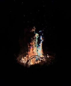 Mystical Fire Flame Colorant Vibrant Long-Lasting Pulsating Flame Color Changer for Indoor or Outdoor Use 0.882 oz Packets 12 Pack 42 61Gkq5G3CiL