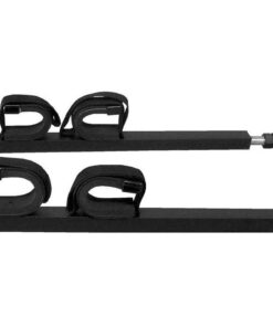 Great Day Quick-Draw Overhead Gun Rack - For UTVs With Roll Bar Depth of 23-28in - Black Powder-Coated Finish - 2 Gun Model, QD850-OGR QD850-OGR - UTVs with 23"-28" rollbar depth 8 61GlAl0ql2L