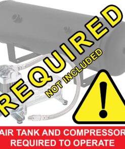 Vixen Horns Train Horn for Truck/Car. 4 Air Horn Chrome Plated Heavy Duty Trumpets. Super Loud dB. Fits 12v Vehicles like Semi/Pickup/Jeep/RV/SUV VXH4318 10 61GmFY6YSRL