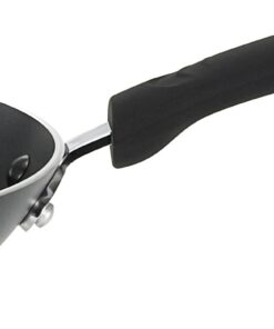 T-fal Ultimate Hard Anodized Nonstick Cookware Set 10 Piece Induction Oven Safe 400F Pots and Pans, Dishwasher Safe Black Titanium Nonstick 10-Piece 14 61GmJoufvL