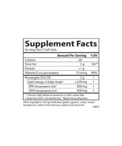 Carlson - Super Omega-3 Gems, 1200 mg Omega-3 Fatty Acids with EPA and DHA, Wild-Caught Norwegian Supplement, Sustainably Sourced Fish Oil Capsules, Omega 3 Supplements, 100+30 Softgels 130 Count (Pack of 1) 11 61GmTk6KebL