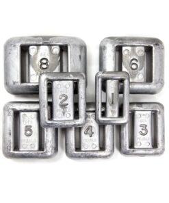 Alternative view of Sea Pearls Uncoated Lace Thru Style Hard Weights 1.0 Pounds