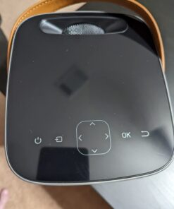 5G WiFi Bluetooth Projector, TOPTRO TR23 Outdoor Projector 1080P Supported 15000 Lumen, Mini Projector with 360 Degree Surround Sound, Dust-Proof, Projector Compatible with TV Stick, iOS, Android, PS5 Grey 49 61GnOAtM11L