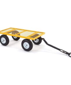 Gorilla Carts Heavy-Duty Steel Utility Cart with Removable Sides and 13" Tires, 1200-lbs. Capacity, Yellow 26 61Gozea2NJL