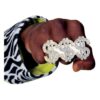 Rubies Triple Dollar Sign Ring One Size Multi-colored