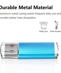 TOPESEL USB Flash Drive 5 Pack 32GB USB 2.0 Flash Drive Memory Stick USB Drive Jump Drive USB Storage Flash Drives Pen Drive Thumb Drives (5 Mixed Colors: Black Blue Green Red Silver) 5 Count (Pack of 1) 5 Count (Pack of 1) 19 61GpxaVSkuL