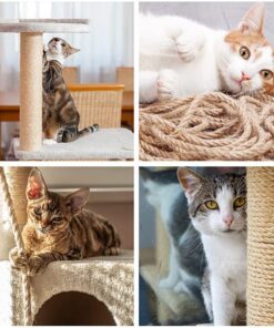 100% Natural Strong Jute Rope - LUOOV 6mm Thickness and Jute Rope Cord for Arts Crafts,DIY Decoration Gift Wrapping 40m(128ft) Pack of 1 14 61GqVHLoafL