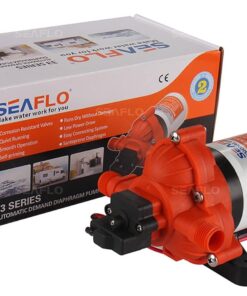SEAFLO 33-Series Industrial Water Pressure Pump w/Power Plug for Wall Outlet - 115VAC, 3.3 GPM, 45 PSI 24 61GrBw2zuML