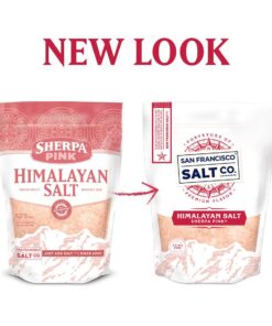 Alternative view of Sherpa Pink Himalayan Salt - 1 lb. Bag Extra-Fine Grain 1 Pound (Pack of 1)