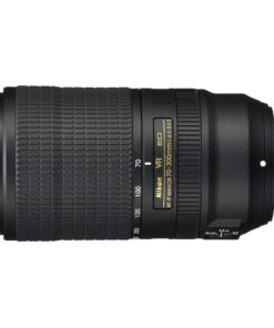 Nikon AF-P NIKKOR 70-300mm f/4.5-5.6E ED VR Fixed Zoom Digital Slr Camera Lens, Black 42 61GtRGbEBL